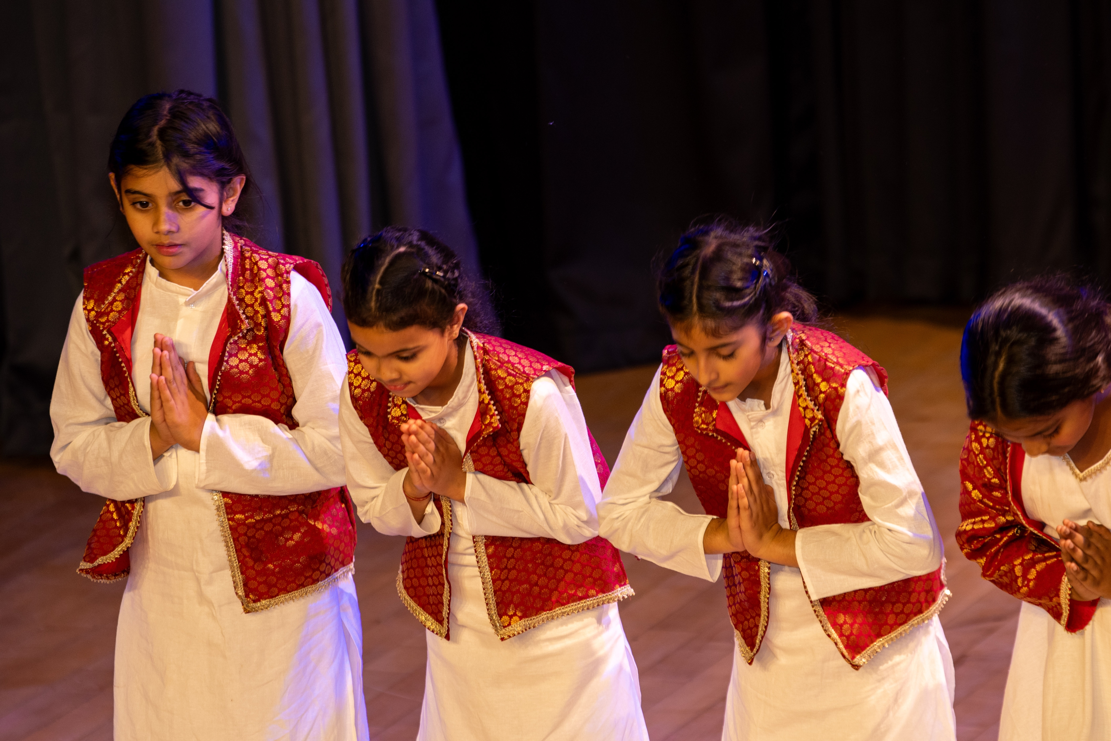 Students of The Shri Ram Schools smiling together in uniform