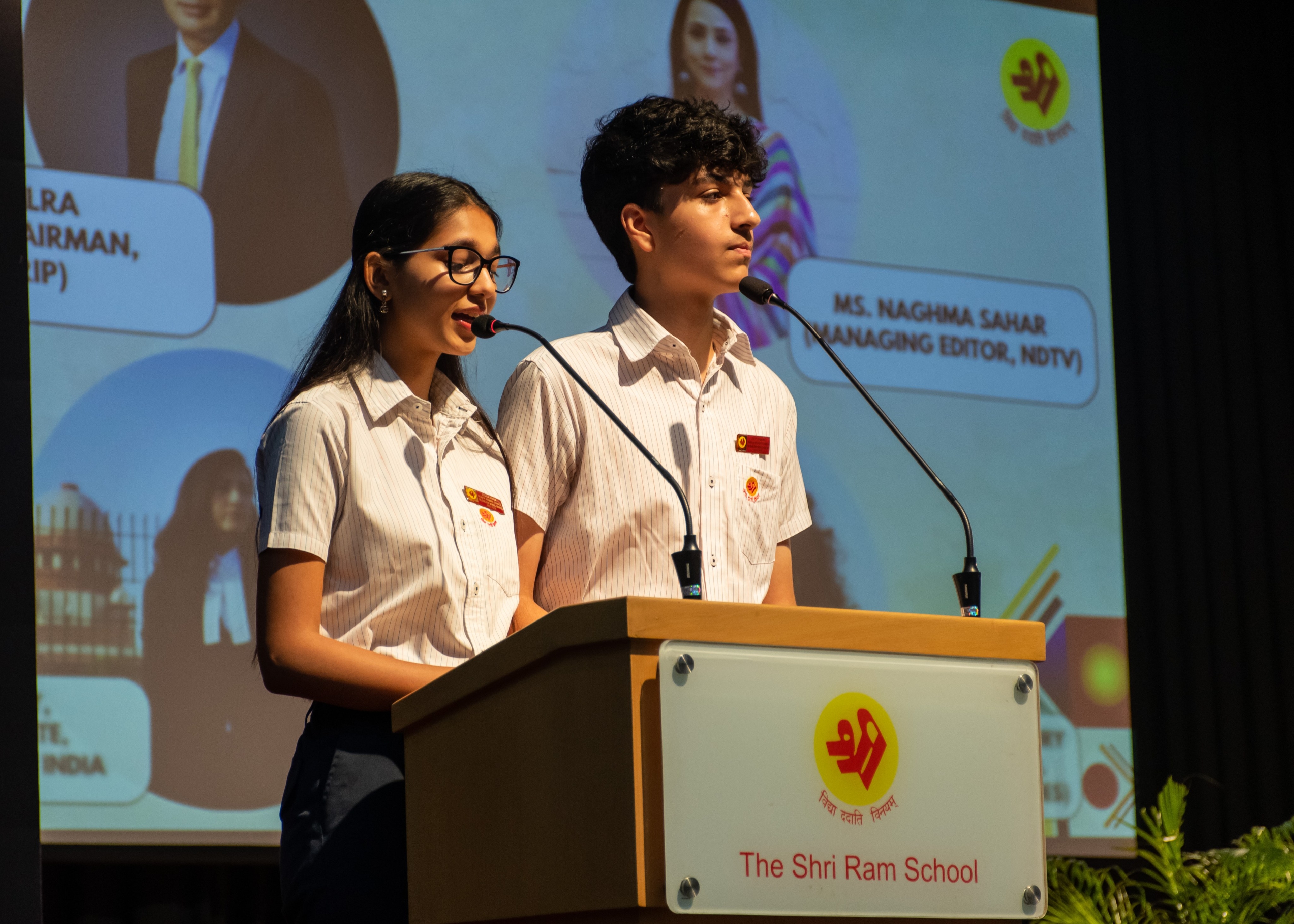 Students at The Shri Ram School Moulsari campus