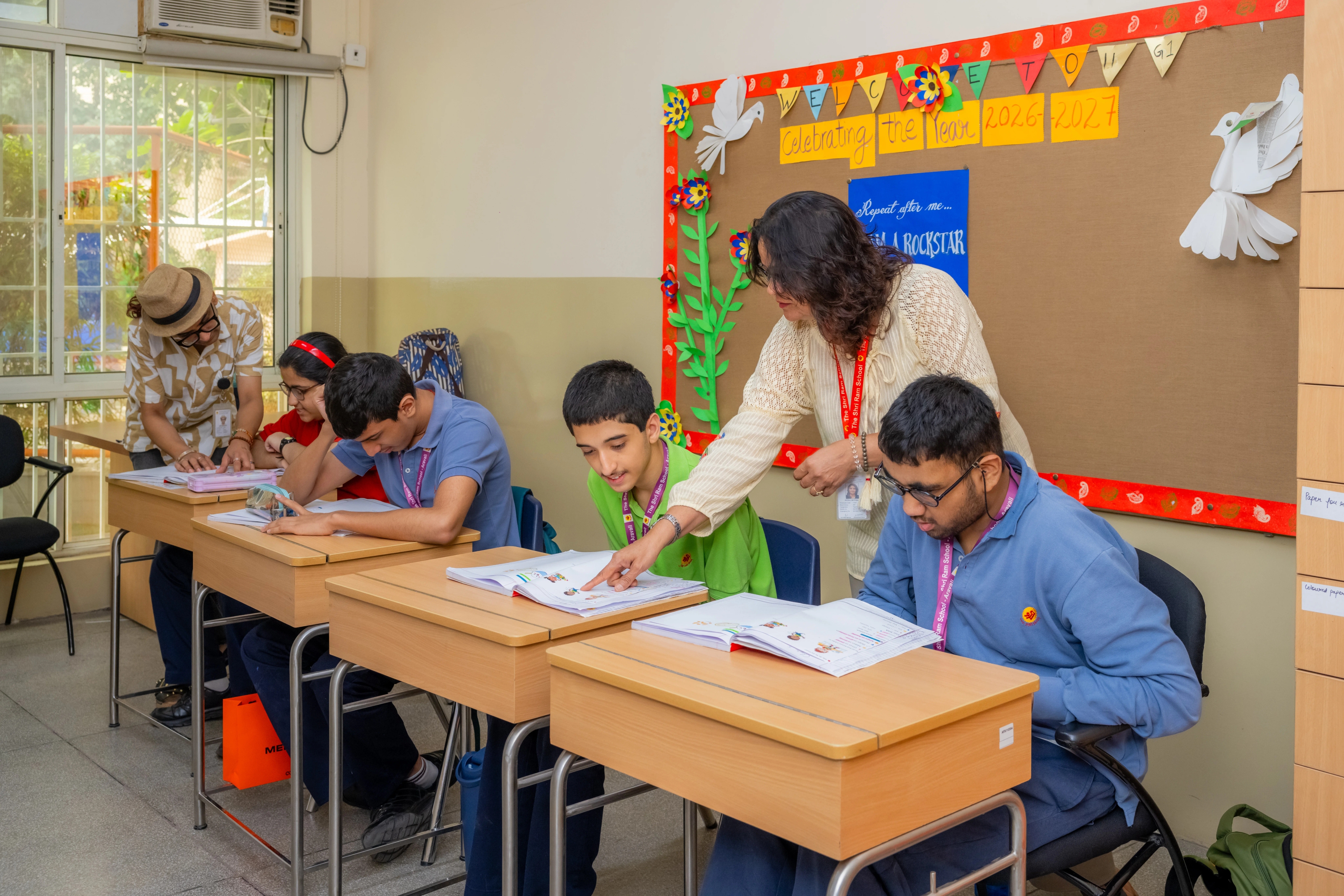 Student support and well-being spaces at The Shri Ram School