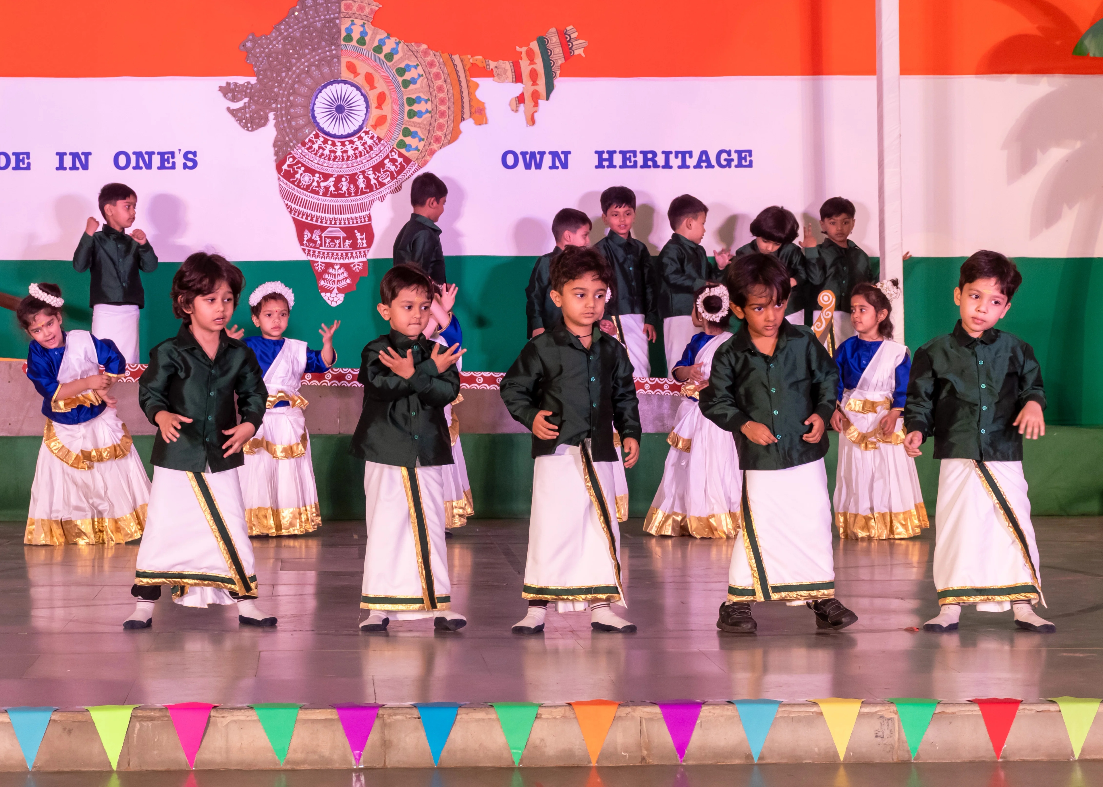Students collaborating at a library table at The Shri Ram School