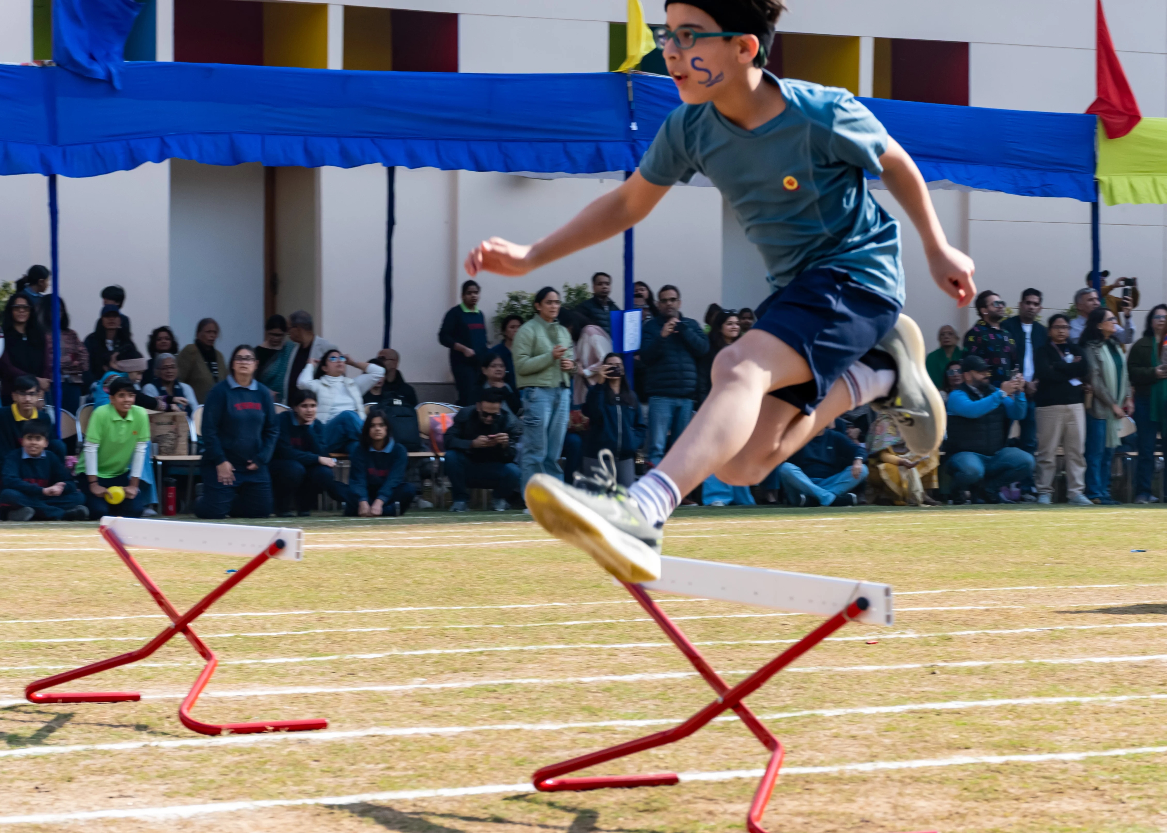 Students during a coaching session at The Shri Ram School