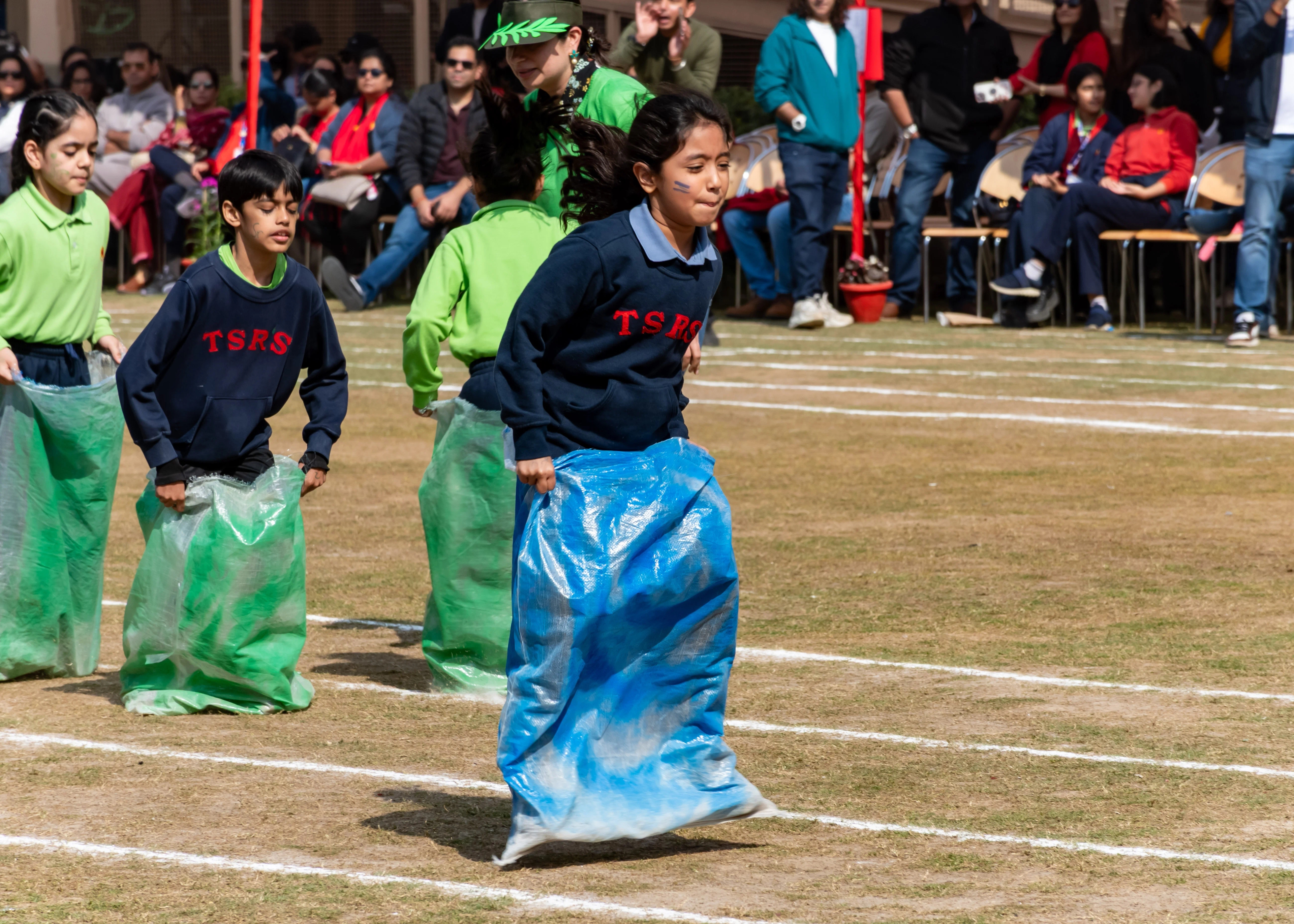 Students during a coaching session at The Shri Ram School