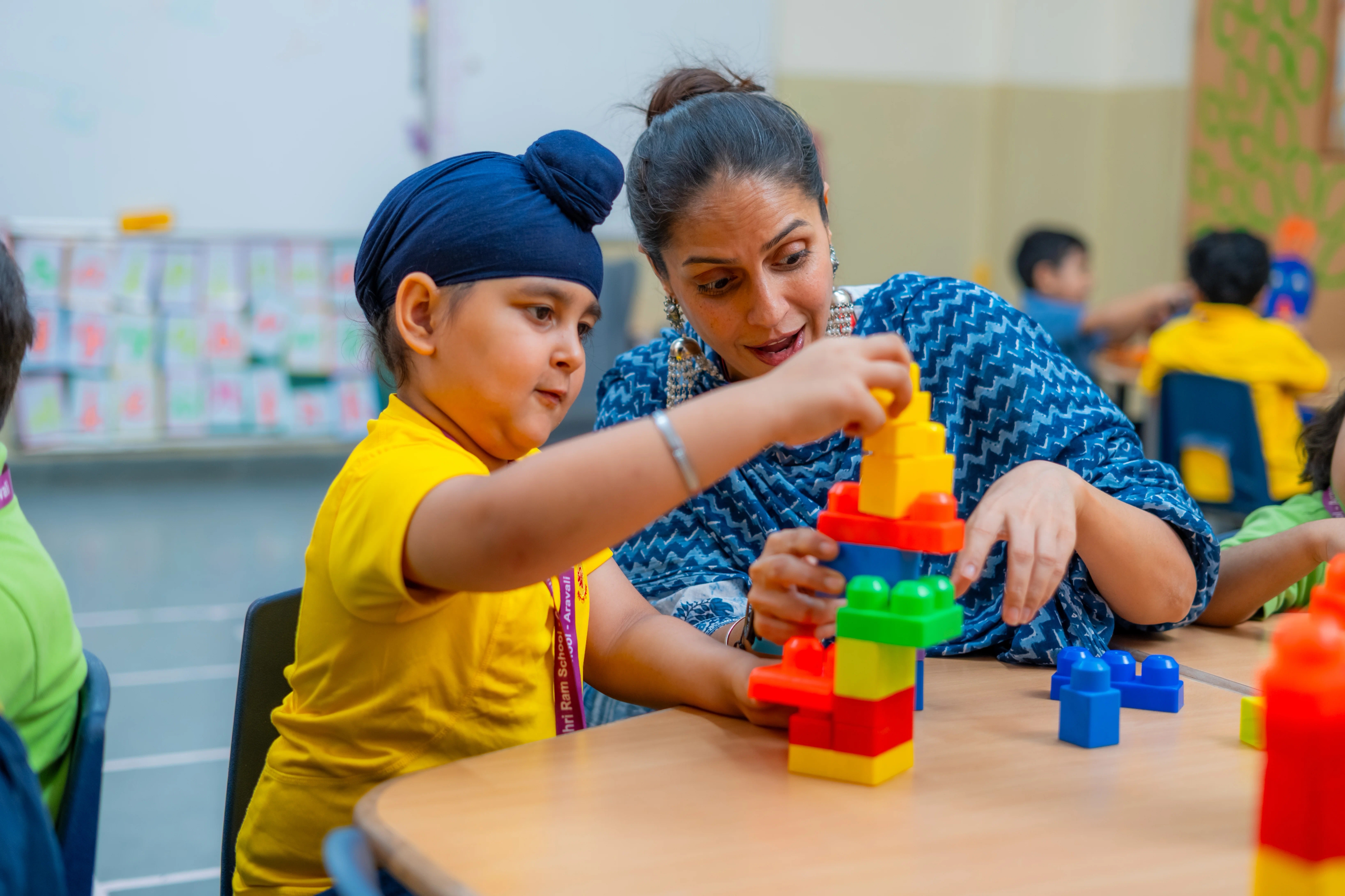 Elementary Years teacher facilitating learning in the classroom