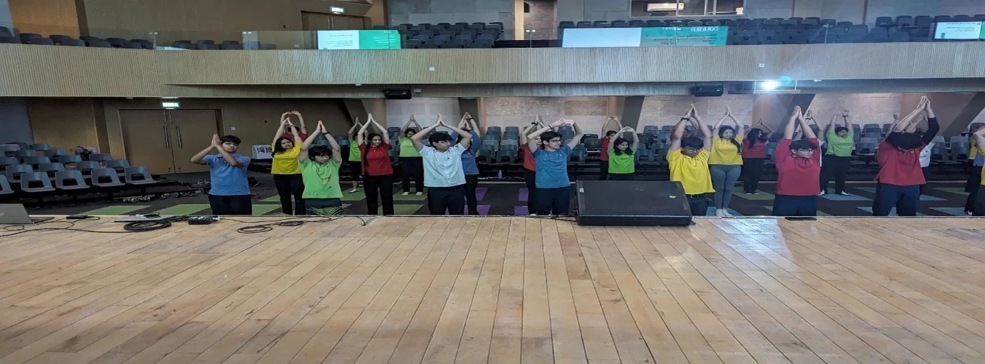 Yoga — CAS programme at TSRS Moulsari